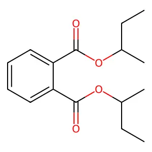 邻苯二甲酸二仲丁酯 structure
