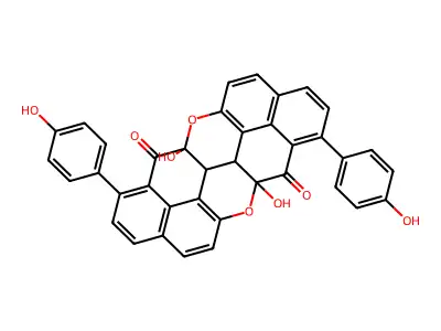 4',4''-Dihydroxyanigorootin structure