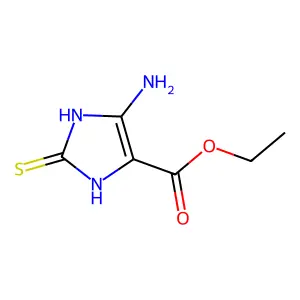 ethyl 5-amino-2-thioxo-2,3-dihydro-1H-imidazole-4-carboxylate structure