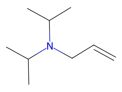 n,n-Diisopropylallylamine structure