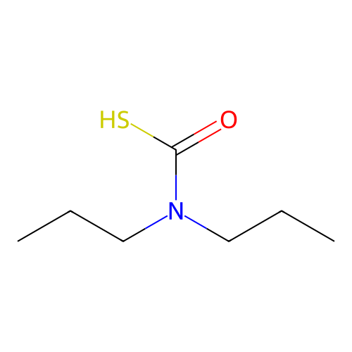 dipropylcarbamothioic S-acid structure