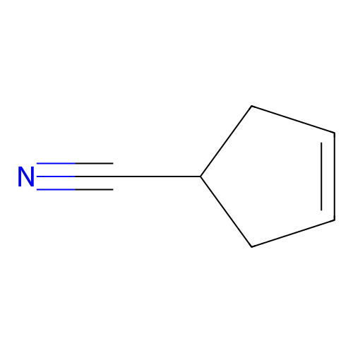 4-Cyanocyclopentene structure