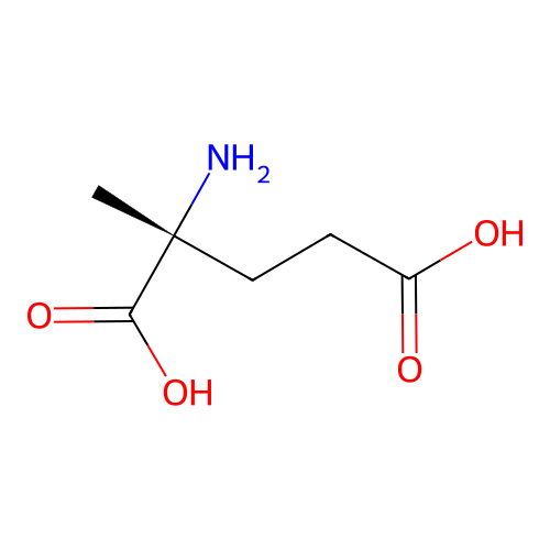 2-Methylglutamic acid, D- structure
