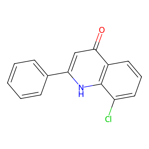 8-Chloro-2-phenylquinolin-4-ol structure