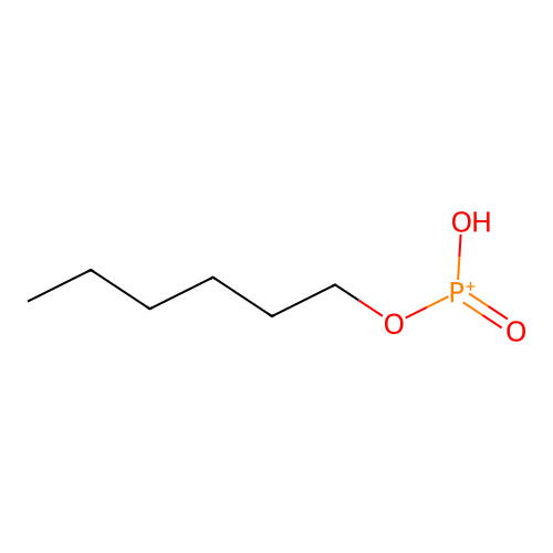 Hexyl hydrogen phosphonate structure