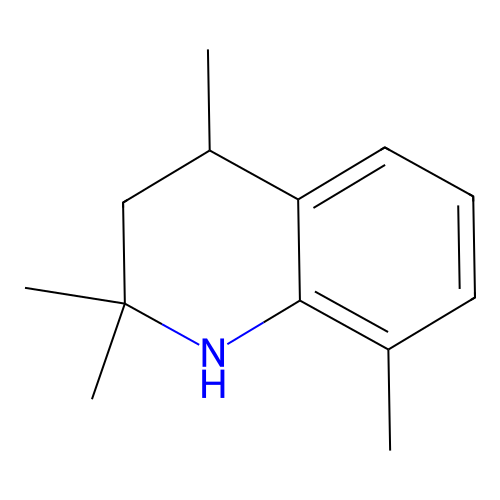 2,2,4,8-Tetramethyl-1,2,3,4-tetrahydroquinoline structure