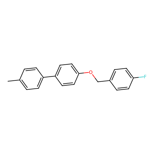 4-[(4-Fluorophenyl)methoxy]-4'-methyl-1,1'-biphenyl structure
