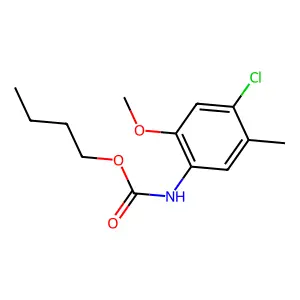 butyl N-(4-chloro-2-methoxy-5-methylphenyl)carbamate structure