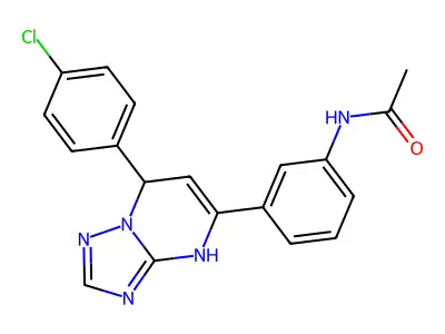C19H16ClN5O structure
