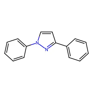 1,3-Diphenyl-1H-pyrazole structure