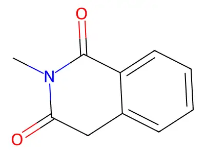 2-Methyl-1,2,3,4-tetrahydroisoquinoline-1,3-dione structure