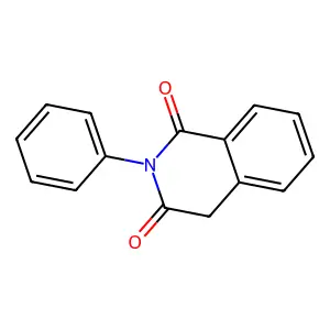1-Piperidineacetamide, N-(3-phenyl-5-isoxazolyl)-, monohydrochloride structure