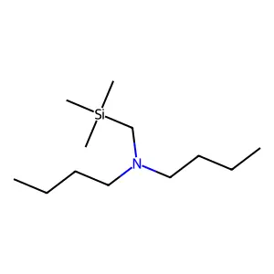 n-Butyl-n-[(trimethylsilyl)methyl]butan-1-amine structure