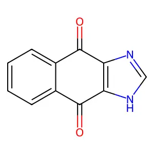 1h-Naphtho[2,3-d]imidazole-4,9-dione structure
