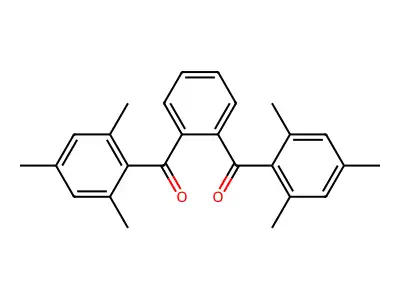 1,2-Bis(2,4,6-trimethylbenzoyl)benzene structure
