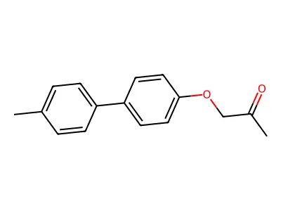 1-[4-(4-Methylphenyl)phenoxy]propan-2-one structure