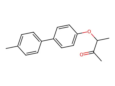 3-[4-(4-Methylphenyl)phenoxy]butan-2-one structure