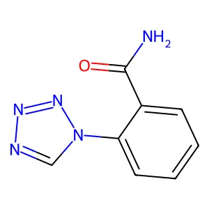 2-(1H-Tetrazol-1-YL)benzamide structure