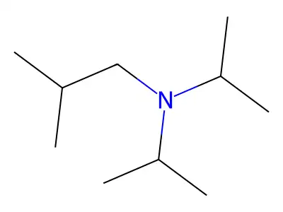 N,N-Diisopropylisobutylamine structure