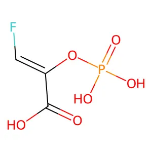 3-Fluoro-2-(phosphonooxy)prop-2-enoic acid structure