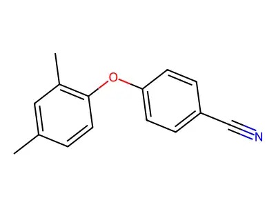 4-(2,4-Dimethylphenoxy)benzenecarbonitrile structure