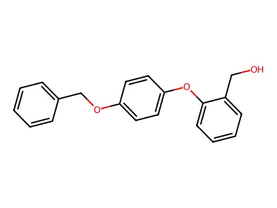 (2-(4-(Benzyloxy)phenoxy)phenyl)methanol structure