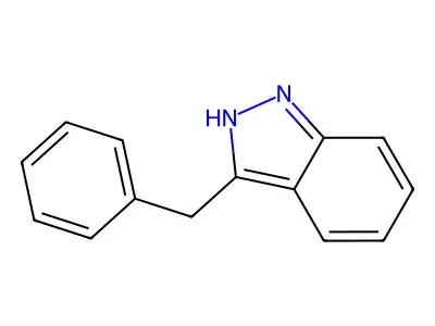 3-Benzyl-1H-indazole structure