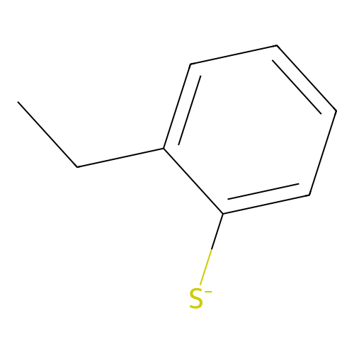 2-Ethylbenzenethiolate structure