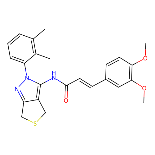 CAS 450344-54-4 - C24H25N3O3S structure