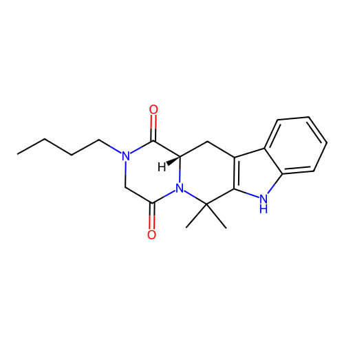 C20H25N3O2 structure