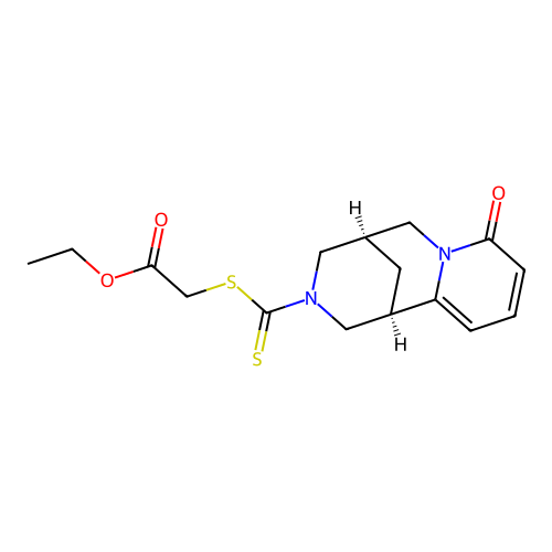 C16H20N2O3S2 structure