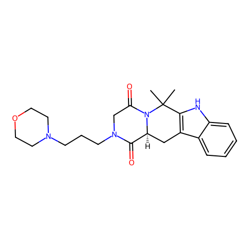 C23H30N4O3 structure