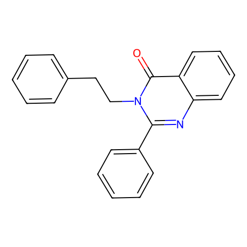 3-Phenethyl-2-phenyl-3H-quinazolin-4-one structure