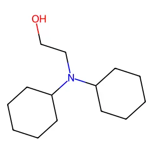 Ethanol, 2-(dicyclohexylamino)- structure