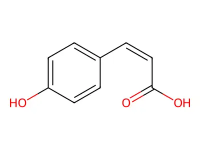 Cis-P-Coumaric Acid structure