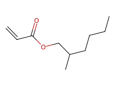 2-Methylhexyl acrylate structure