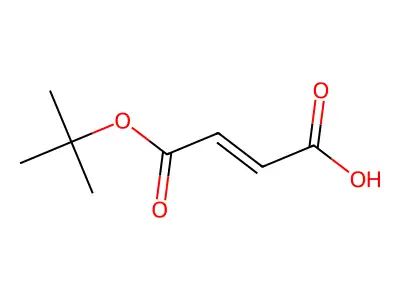 4-[(2-Methylpropan-2-yl)oxy]-4-oxobut-2-enoic acid structure