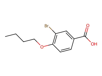 3-Bromo-4-butoxybenzoic acid structure