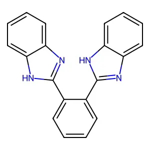 2-[2-(1H-benzimidazol-2-yl)phenyl]-1H-benzimidazole structure