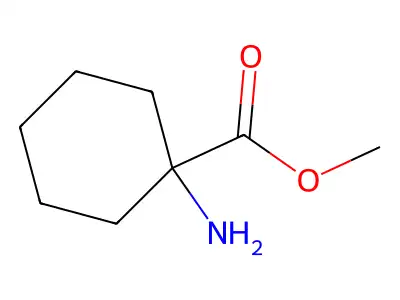 Ethyl 1-aminocyclohexanecarboxylate structure
