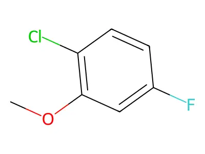 2-Chloro-5-fluoroanisole structure