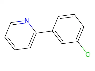 2-(3-Chlorophenyl)pyridine structure