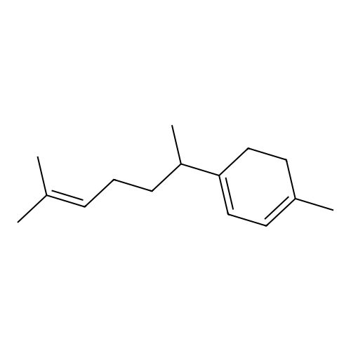 1-Methyl-4-(6-methylhept-5-en-2-yl)cyclohexa-1,3-diene structure
