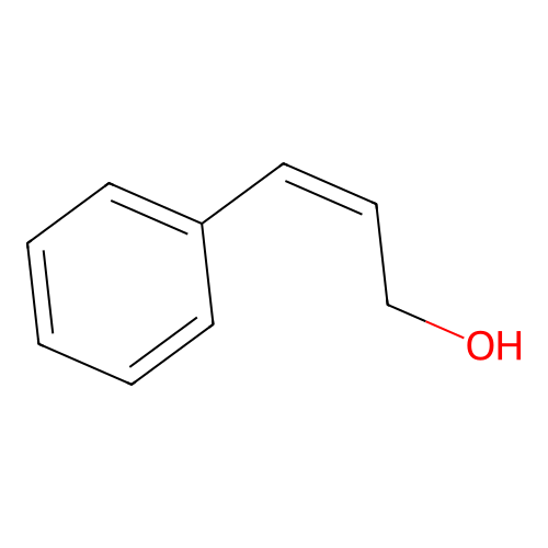 (Z)-3-Phenyl-2-propen-1-ol structure