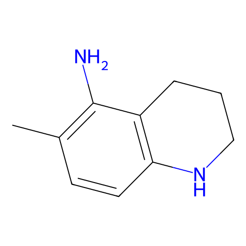 6-Methyl-1,2,3,4-tetrahydroquinolin-5-amine structure