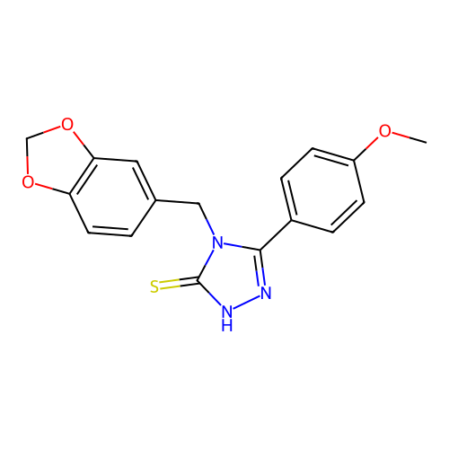 C17H15N3O3S structure