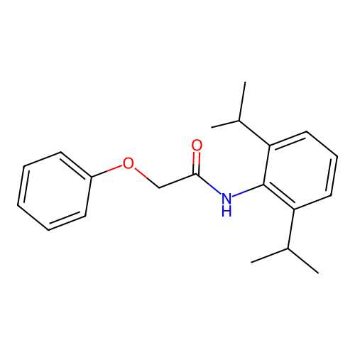 N-(2,6-diisopropylphenyl)-2-phenoxyacetamide structure