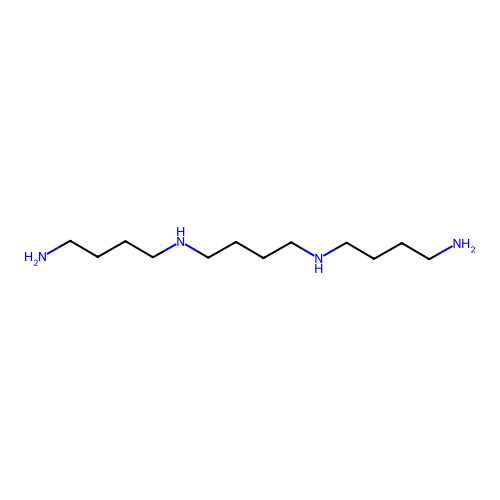 Aminobutylhomospermidine structure