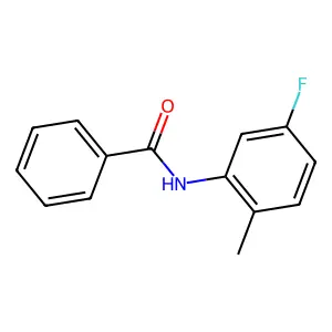N-(5-fluoro-2-methylphenyl)benzamide structure