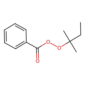 tert-Pentyl perbenzoate structure